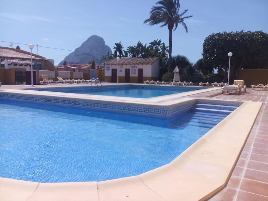 Bungalow In Calpe - Swimming Pool And Tennis Court Екстер'єр фото